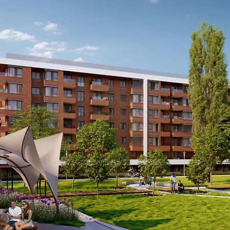 Apartament Przestrzen - Z Prywatnym Parkingiem, 2 Osobne Sypialnie - Kepa Park - By Spaceapart * Breslavia